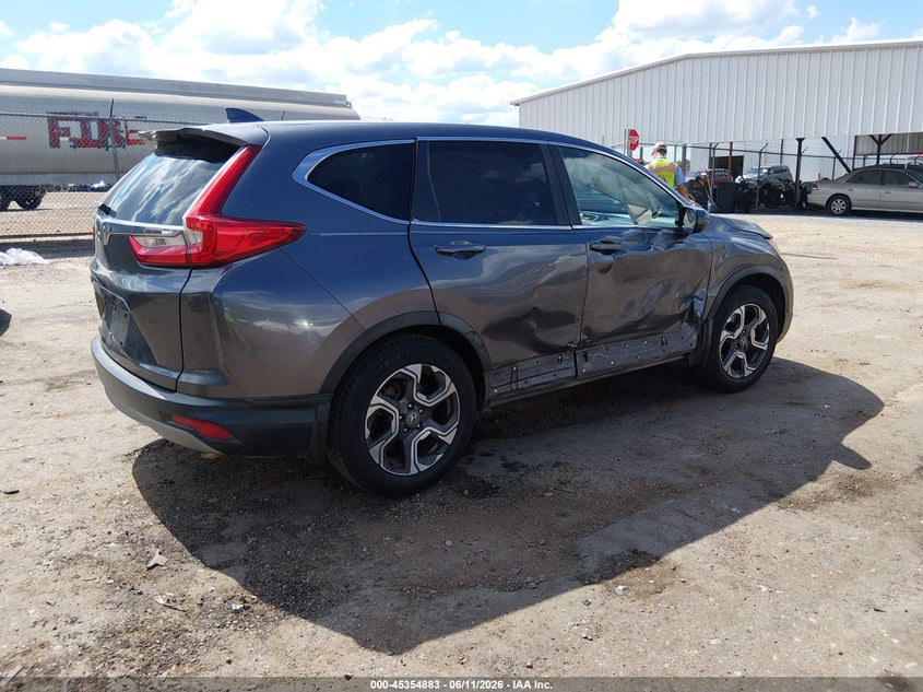 2017 Honda Cr-v VIN 7FARW1H54HE046413 IAAI salvage auction — SIDE, Salvage (Mississippi), sold $2,900 on 2026-07-29 (photo 4)