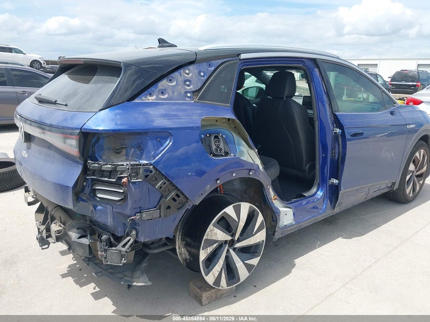 2021 Volkswagen Id.4 VIN WVGDMPE23MP008773 IAAI salvage auction — RIGHT SIDE, Original (Texas), sold $4,600 on 2026-07-22 (photo 6)