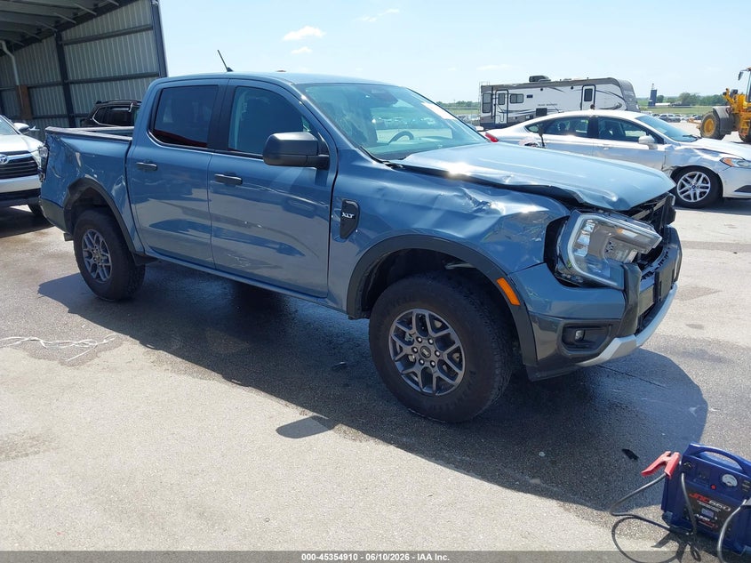 2025 Ford Ranger VIN 1FTER4HH6SLE51741 IAAI salvage auction — SIDE, Salvage Title, sold $11,800 on 2026-08-01 (photo 1)