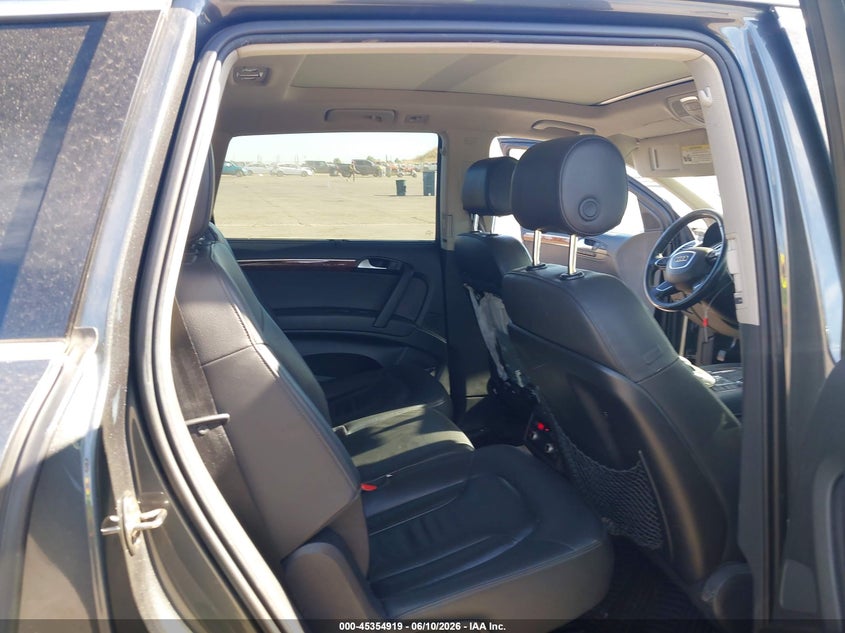 2015 Audi Q7 VIN WA1LGAFE7FD003796 IAAI salvage auction — LEFT REAR, Salvage Title, sold $1,300 on 2026-07-22 (photo 8)