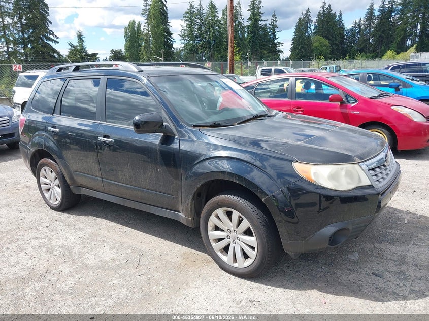 2012 Subaru Forester VIN JF2SHADC1CH436360 IAAI salvage auction — LEFT REAR, Clear (Washington), sold $750 on 2026-07-08 (photo 1)