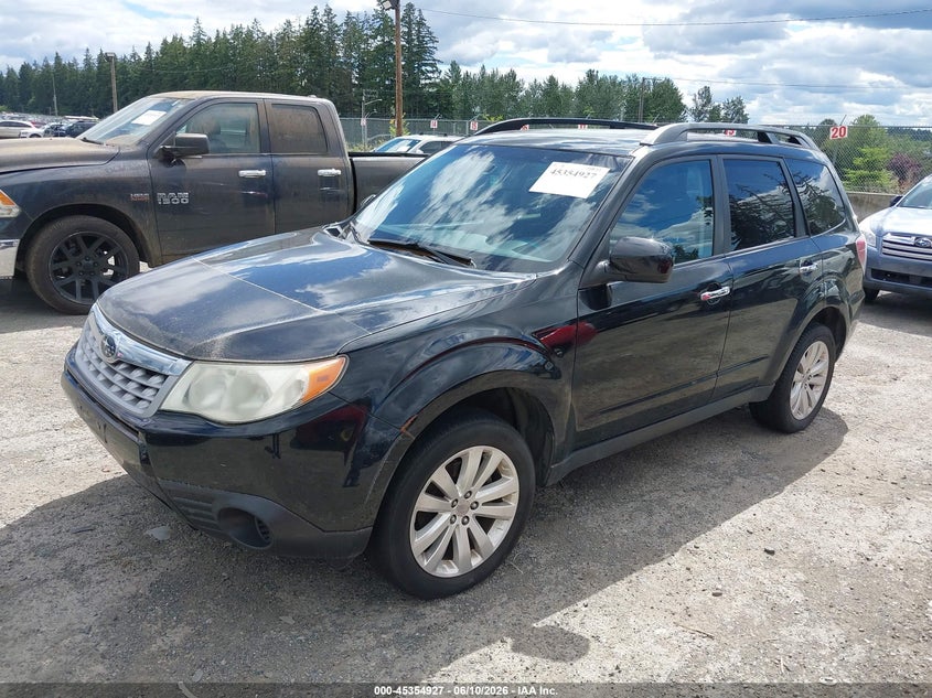 2012 Subaru Forester VIN JF2SHADC1CH436360 IAAI salvage auction — LEFT REAR, Clear (Washington), sold $750 on 2026-07-08 (photo 2)