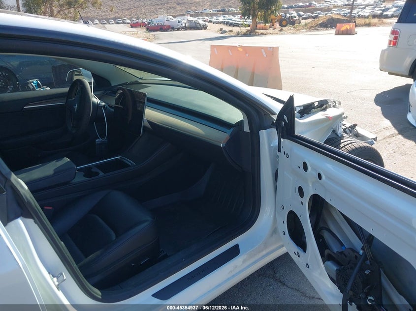 2023 Tesla Model 3 VIN 5YJ3E1EA4PF706504 IAAI salvage auction — FRONT END, Salvage (California), sold $8,700 on 2026-07-10 (photo 5)