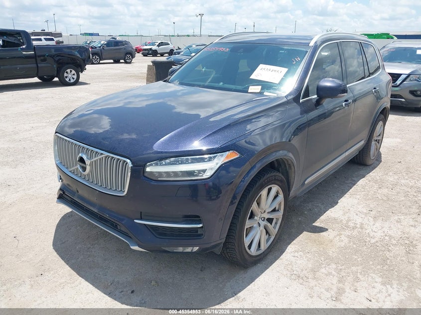 2017 Volvo Xc90 VIN YV4A22PL7H1179120 IAAI salvage auction — REAR END, Salvage (Texas), sold $1,600 on 2026-07-29 (photo 2)