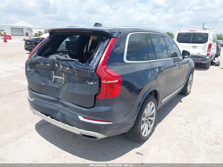 2017 Volvo Xc90 VIN YV4A22PL7H1179120 IAAI salvage auction — REAR END, Salvage (Texas), sold $1,600 on 2026-07-29 (photo 4)