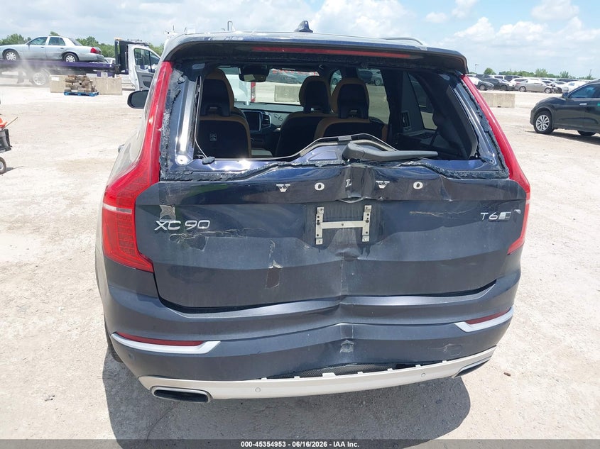 2017 Volvo Xc90 VIN YV4A22PL7H1179120 IAAI salvage auction — REAR END, Salvage (Texas), sold $1,600 on 2026-07-29 (photo 6)