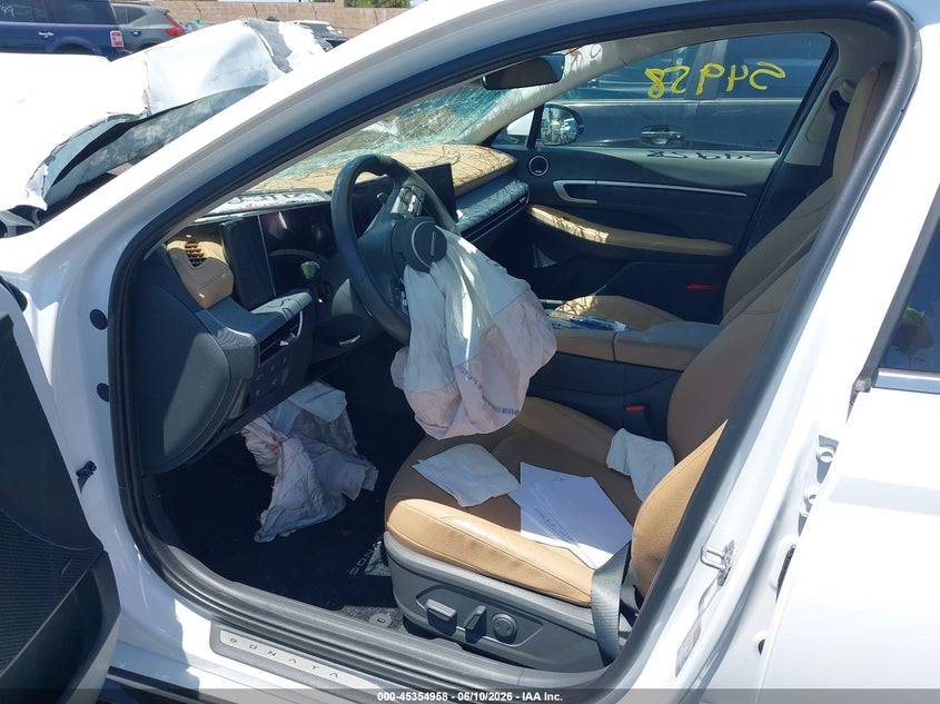 2025 Hyundai Sonata VIN KMHL54JJ1SA118158 IAAI salvage auction — FRONT END, Salvage Title, sold $2,650 on 2026-07-17 (photo 5)