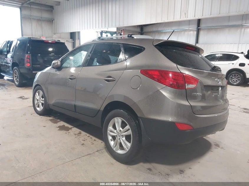 2013 Hyundai Tucson VIN KM8JUCAC8DU686544 IAAI salvage auction — RIGHT FRONT, Salvage (Illinois), sold $1,350 on 2026-07-16 (photo 3)