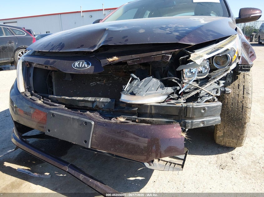 2015 Kia Optima VIN 5XXGM4A79FG391629 IAAI salvage auction — FRONT END, Salvage (Kansas), sold $825 on 2026-07-31 (photo 6)