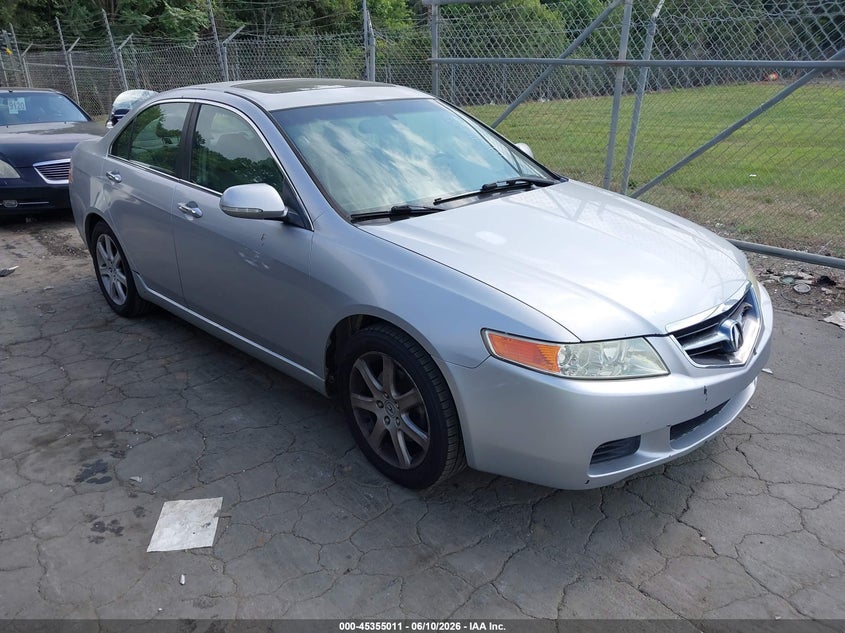 2005 Acura Tsx VIN JH4CL96845C032783 IAAI salvage auction — NORMAL WEAR, Clear (North Carolina), sold $300 on 2026-07-23 (photo 1)