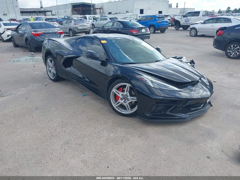 2024 Chevrolet Corvette VIN 1G1YA2D46R5126722 — IAAI salvage auction photo
