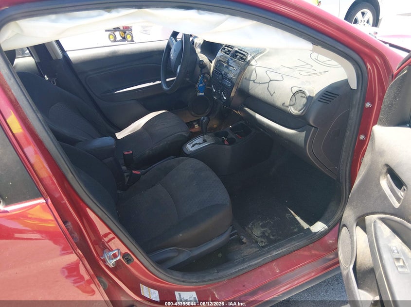2017 Mitsubishi Mirage VIN ML32A3HJXHH020969 IAAI salvage auction — REAR END, Salvage (Missouri), sold $450 on 2026-08-03 (photo 5)