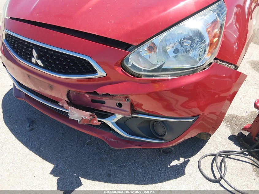 2017 Mitsubishi Mirage VIN ML32A3HJXHH020969 IAAI salvage auction — REAR END, Salvage (Missouri), sold $450 on 2026-08-03 (photo 6)