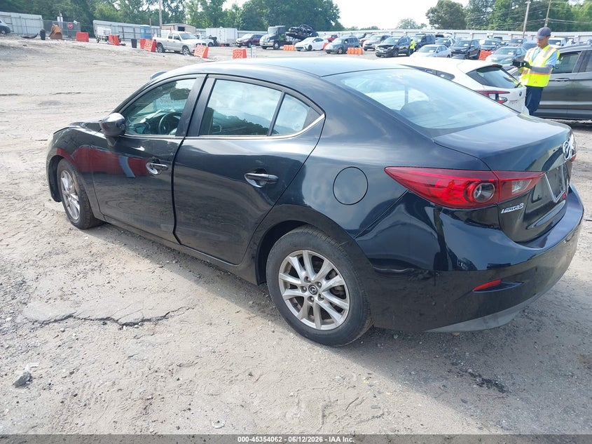 2016 Mazda 3 VIN JM1BM1U74G1313552 IAAI salvage auction — SIDE, Salvage (Georgia), sold $1,150 on 2026-07-29 (photo 3)