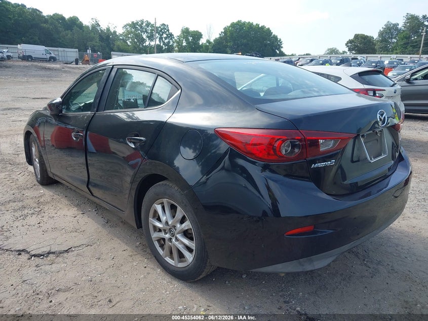 2016 Mazda 3 VIN JM1BM1U74G1313552 IAAI salvage auction — SIDE, Salvage (Georgia), sold $1,150 on 2026-07-29 (photo 6)