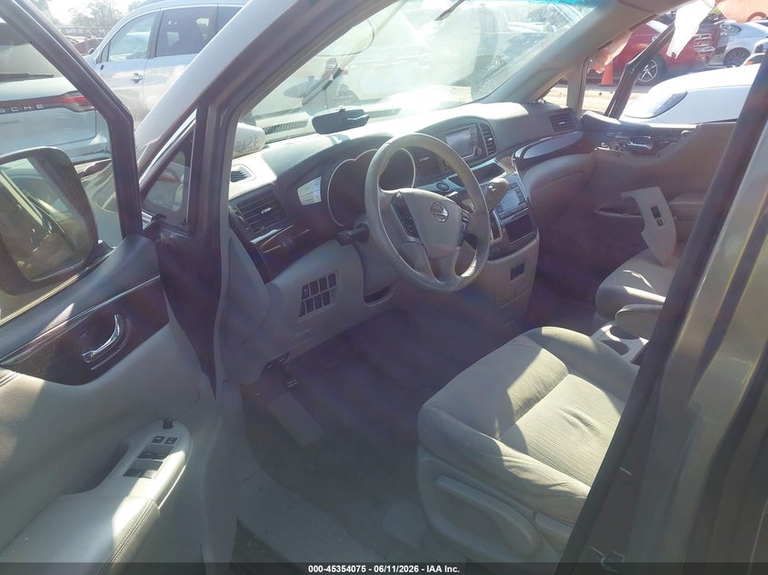 2016 Nissan Quest VIN JN8AE2KP0G9156173 IAAI salvage auction — RIGHT SIDE, Salvage (North Carolina), sold $500 on 2026-07-13 (photo 5)