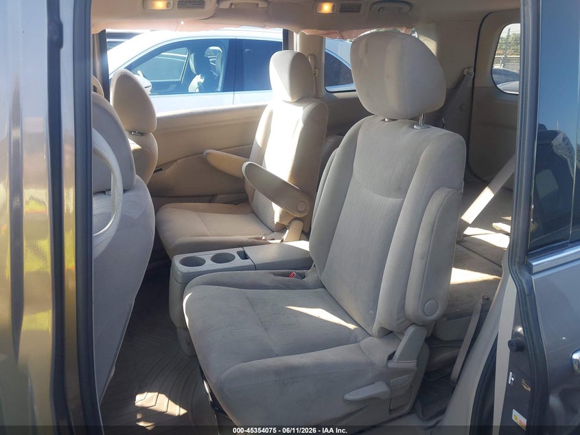 2016 Nissan Quest VIN JN8AE2KP0G9156173 IAAI salvage auction — RIGHT SIDE, Salvage (North Carolina), sold $500 on 2026-07-13 (photo 8)