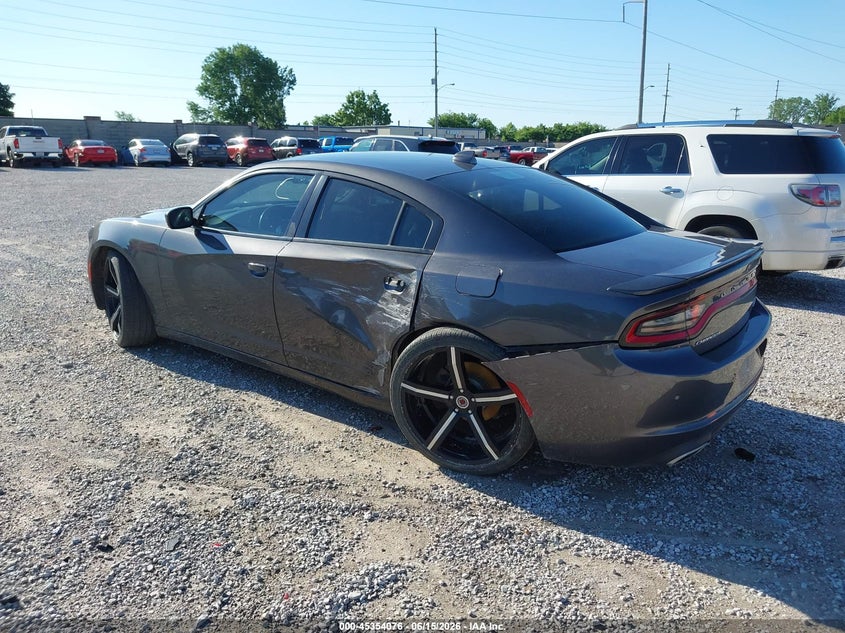 2017 Dodge Charger VIN 2C3CDXHG2HH515587 IAAI salvage auction — LEFT REAR, Salvage (Missouri), sold $3,450 on 2026-08-03 (photo 3)