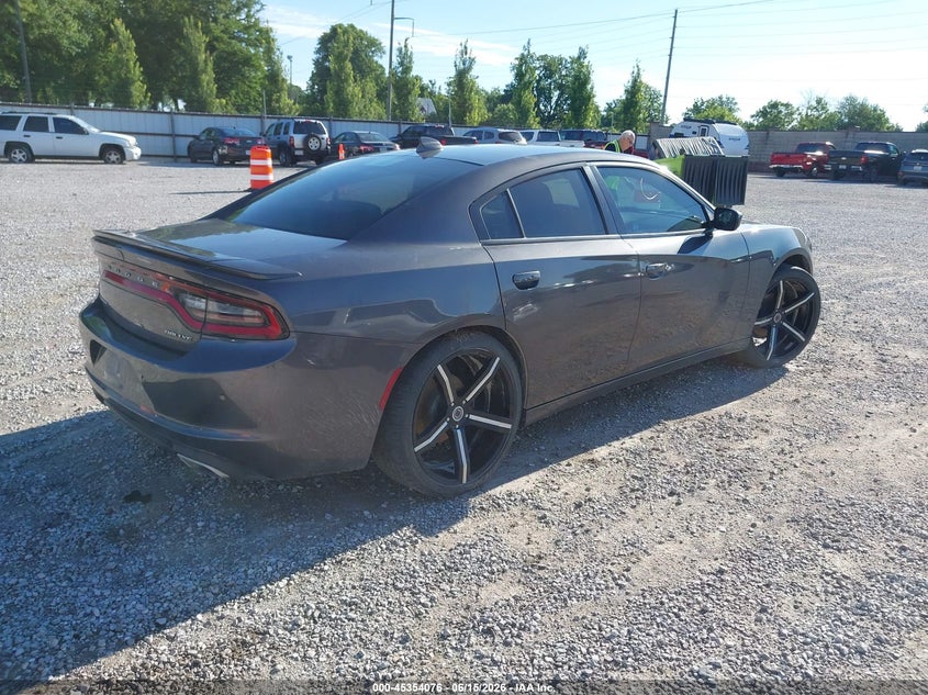 2017 Dodge Charger VIN 2C3CDXHG2HH515587 IAAI salvage auction — LEFT REAR, Salvage (Missouri), sold $3,450 on 2026-08-03 (photo 4)