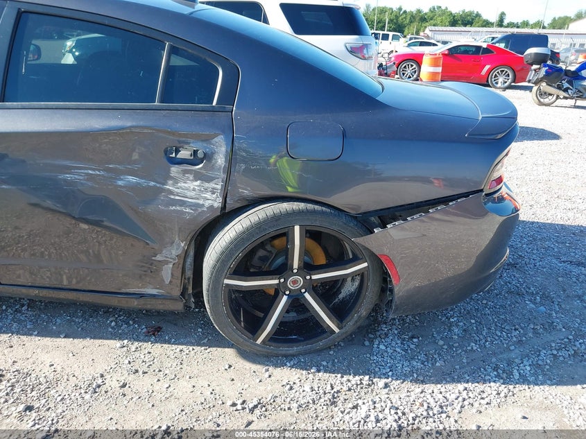 2017 Dodge Charger VIN 2C3CDXHG2HH515587 IAAI salvage auction — LEFT REAR, Salvage (Missouri), sold $3,450 on 2026-08-03 (photo 6)