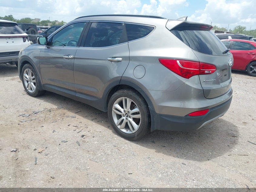 2014 Hyundai Santa fe VIN 5XYZUDLA4EG204244 IAAI salvage auction — NORMAL WEAR, Original (Texas), sold $825 on 2026-07-08 (photo 3)