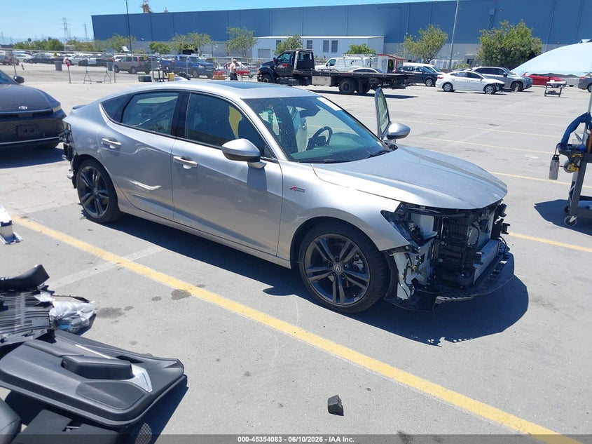 2025 Acura Integra VIN 19UDE4H39SA018245 — IAAI salvage auction photo