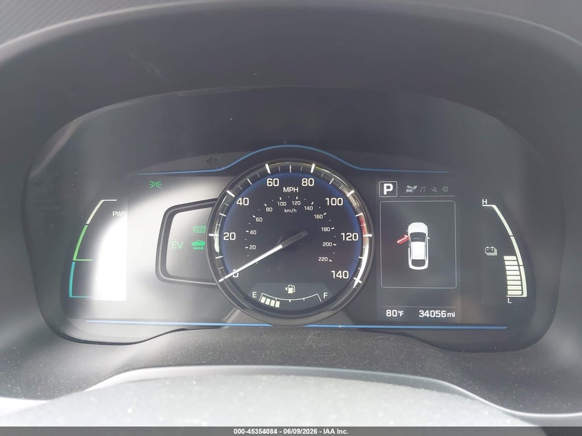 2018 Hyundai Ioniq hybrid VIN KMHC65LC3JU076509 IAAI salvage auction — NORMAL WEAR, Sf97 (Kentucky), sold $11,800 on 2026-07-15 (photo 7)