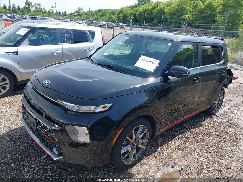 2021 Kia Soul VIN KNDJ63AU7M7765421 IAAI salvage auction — RIGHT REAR, Salvage (Illinois), sold $2,900 on 2026-07-29 (photo 2)