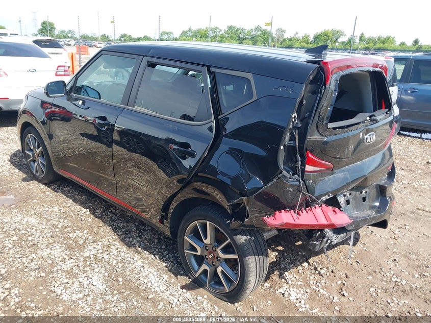 2021 Kia Soul VIN KNDJ63AU7M7765421 IAAI salvage auction — RIGHT REAR, Salvage (Illinois), sold $2,900 on 2026-07-29 (photo 3)