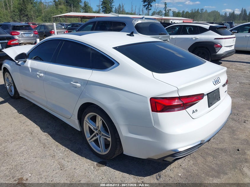2021 Audi VIN WAUDACF58MA053299 IAAI salvage auction — FRONT END, Salvage Title, sold $925 on 2026-07-29 (photo 3)