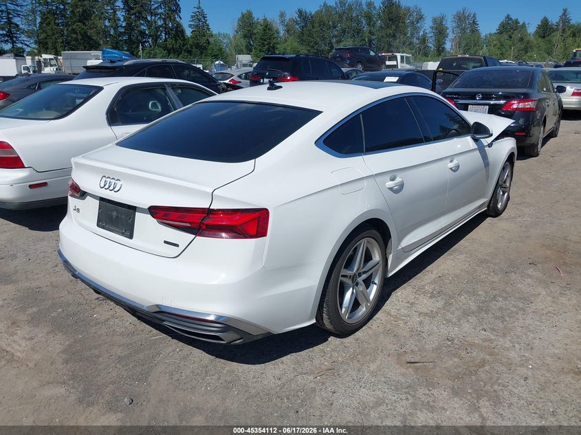 2021 Audi VIN WAUDACF58MA053299 IAAI salvage auction — FRONT END, Salvage Title, sold $925 on 2026-07-29 (photo 4)
