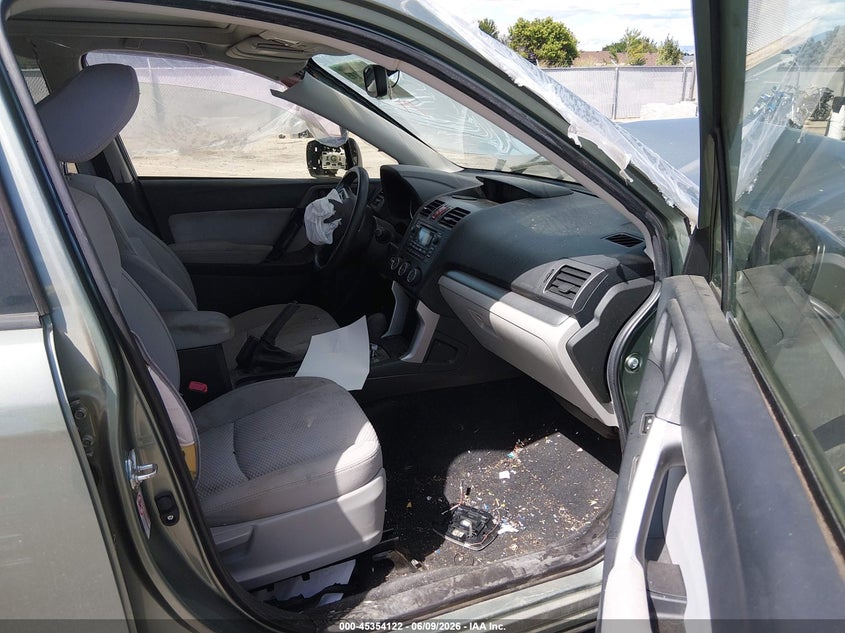 2015 Subaru Forester VIN JF2SJADC4FH409193 IAAI salvage auction — FRONT END, Clear, sold $1,600 on 2026-07-24 (photo 5)