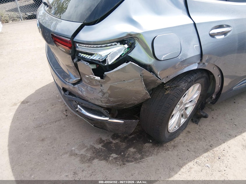 2021 Buick Envision VIN LRBAZLR4XMD166931 IAAI salvage auction — RIGHT REAR, Salvage (Ohio), sold $3,200 on 2026-07-21 (photo 6)