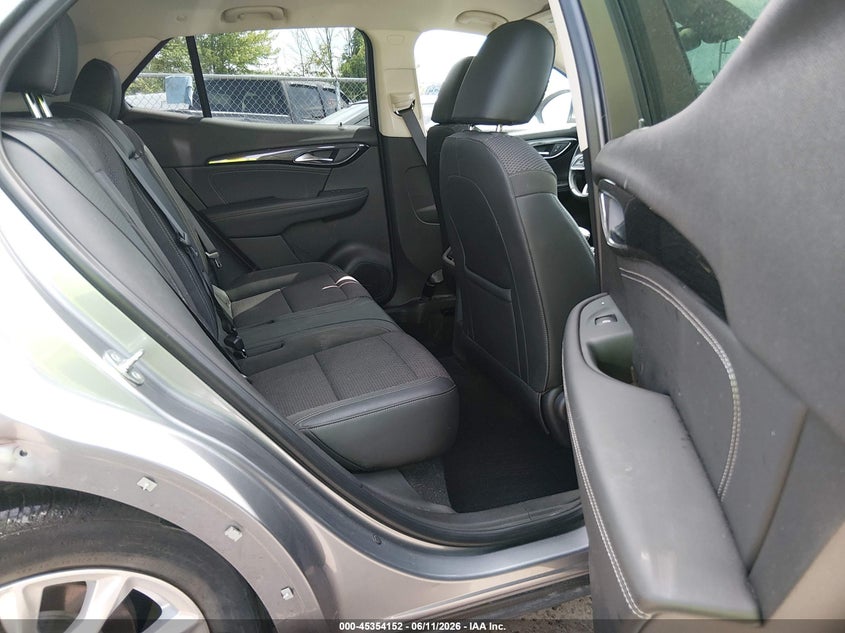 2021 Buick Envision VIN LRBAZLR4XMD166931 IAAI salvage auction — RIGHT REAR, Salvage (Ohio), sold $3,200 on 2026-07-21 (photo 8)