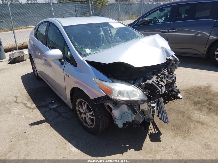 2011 Toyota Prius VIN JTDKN3DU2B5304719 IAAI salvage auction — FRONT END, Salvage (California), sold $525 on 2026-07-22 (photo 1)