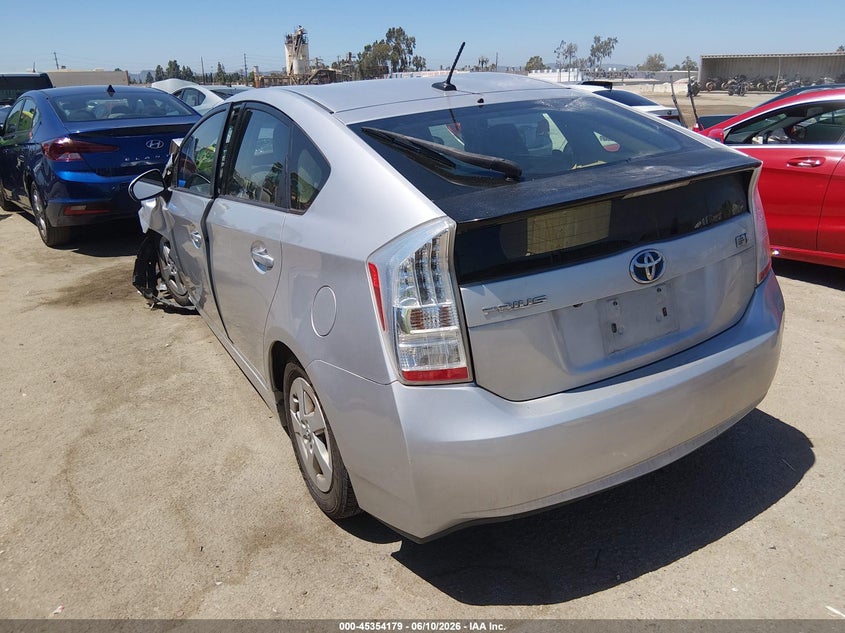 2011 Toyota Prius VIN JTDKN3DU2B5304719 IAAI salvage auction — FRONT END, Salvage (California), sold $525 on 2026-07-22 (photo 3)