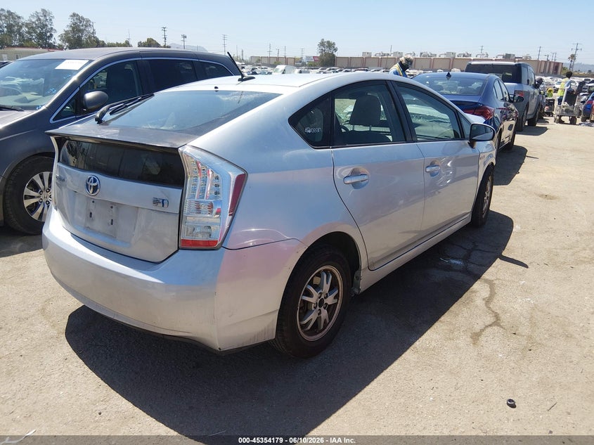 2011 Toyota Prius VIN JTDKN3DU2B5304719 IAAI salvage auction — FRONT END, Salvage (California), sold $525 on 2026-07-22 (photo 4)