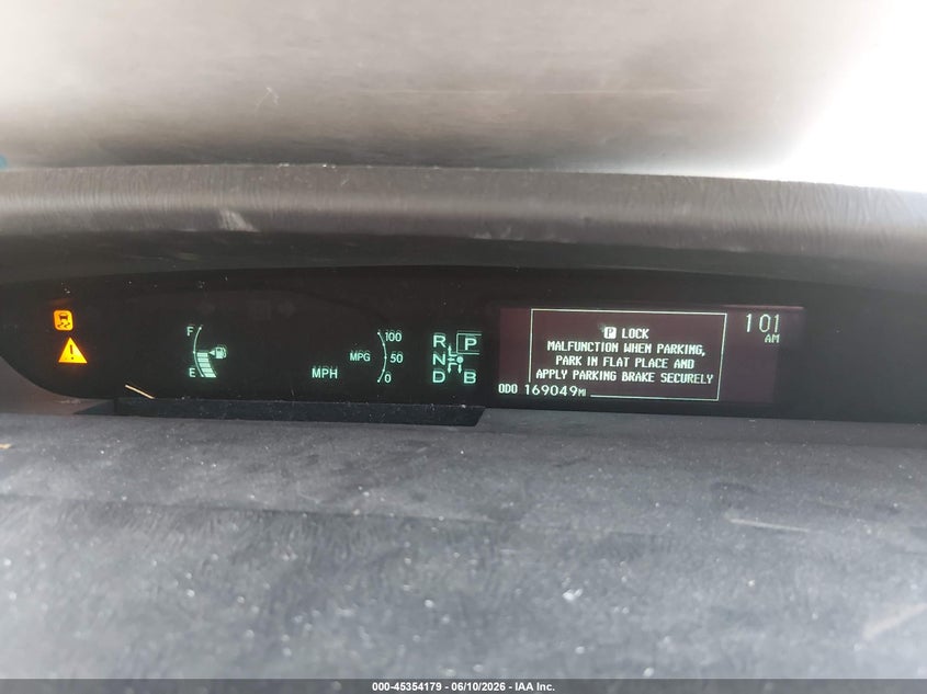 2011 Toyota Prius VIN JTDKN3DU2B5304719 IAAI salvage auction — FRONT END, Salvage (California), sold $525 on 2026-07-22 (photo 7)