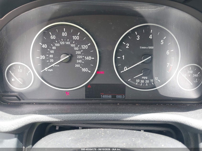 2013 BMW X3 VIN 5UXWX9C52DL874354 IAAI salvage auction — NORMAL WEAR, Original (Texas), sold $350 on 2026-07-10 (photo 7)