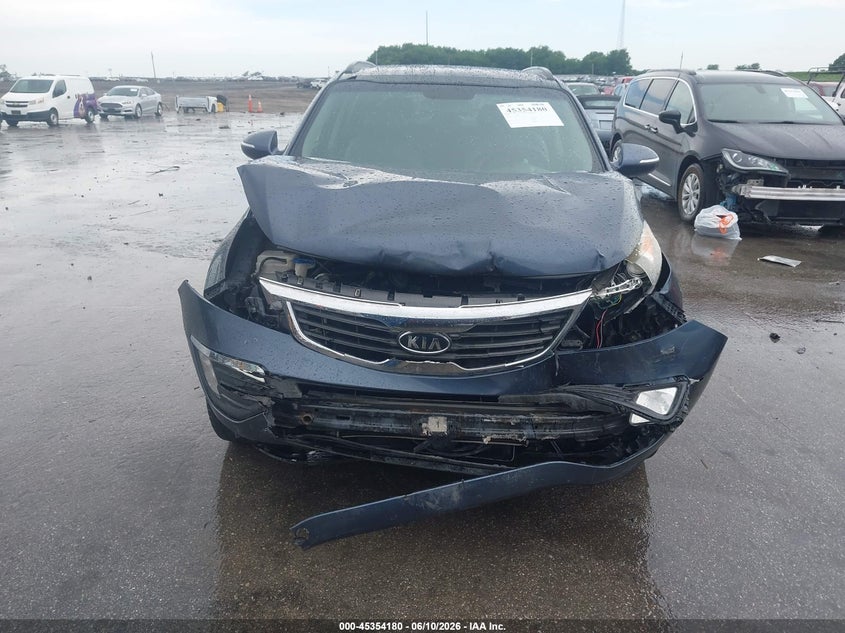 2011 Kia Sportage VIN KNDPC3A22B7054434 IAAI salvage auction — FRONT END, Salvage (Iowa), sold $650 on 2026-07-07 (photo 6)