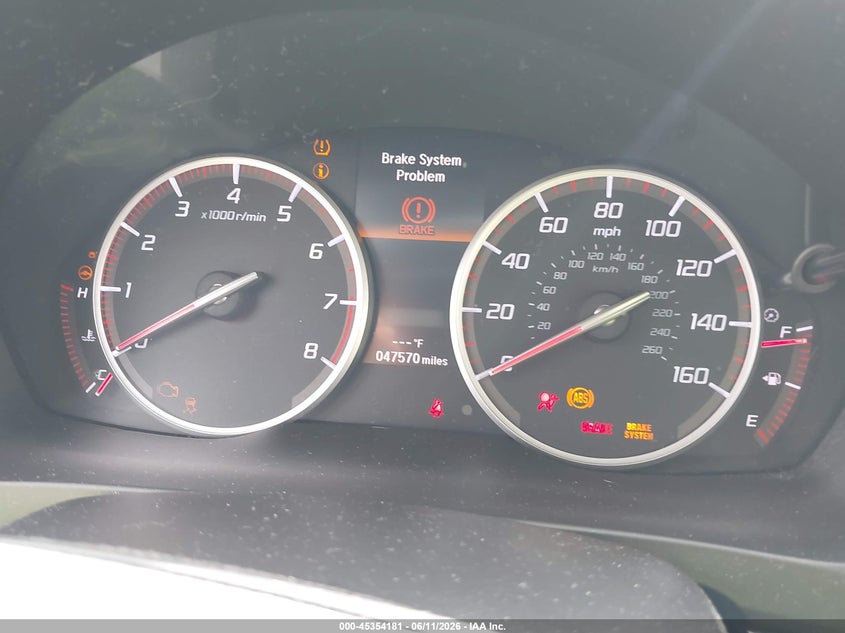 2019 Acura Ilx VIN 19UDE2F85KA004667 IAAI salvage auction — RIGHT REAR, Clear (Oklahoma), sold $9,250 on 2026-08-19 (photo 7)