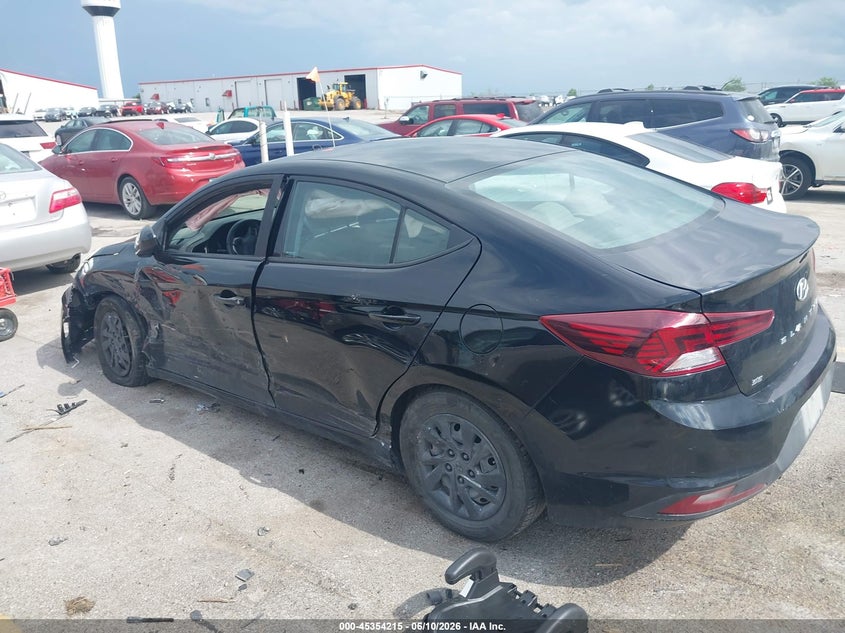 2020 Hyundai Elantra VIN KMHD74LF5LU987112 IAAI salvage auction — FRONT END, Salvage Title, sold $25 on 2026-07-28 (photo 3)