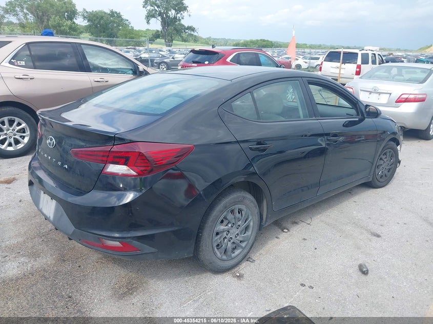 2020 Hyundai Elantra VIN KMHD74LF5LU987112 IAAI salvage auction — FRONT END, Salvage Title, sold $25 on 2026-07-28 (photo 4)