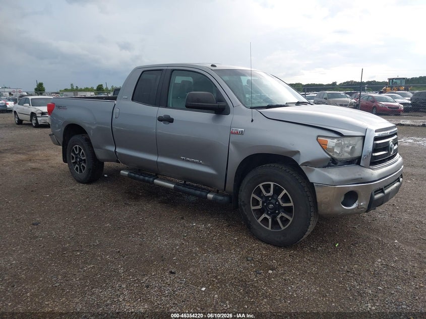 2013 Toyota Tundra VIN 5TFRY5F16DX142458 IAAI salvage auction — FRONT & REAR, Salvage (Illinois), sold $4,100 on 2026-07-22 (photo 1)