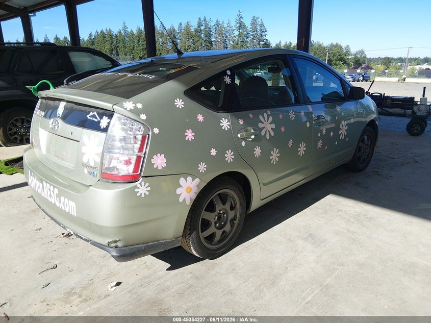 2009 Toyota Prius VIN JTDKB20U897884677 IAAI salvage auction — LEFT FRONT, Bill Of Sale (Washington), sold $1,250 on 2026-07-15 (photo 4)