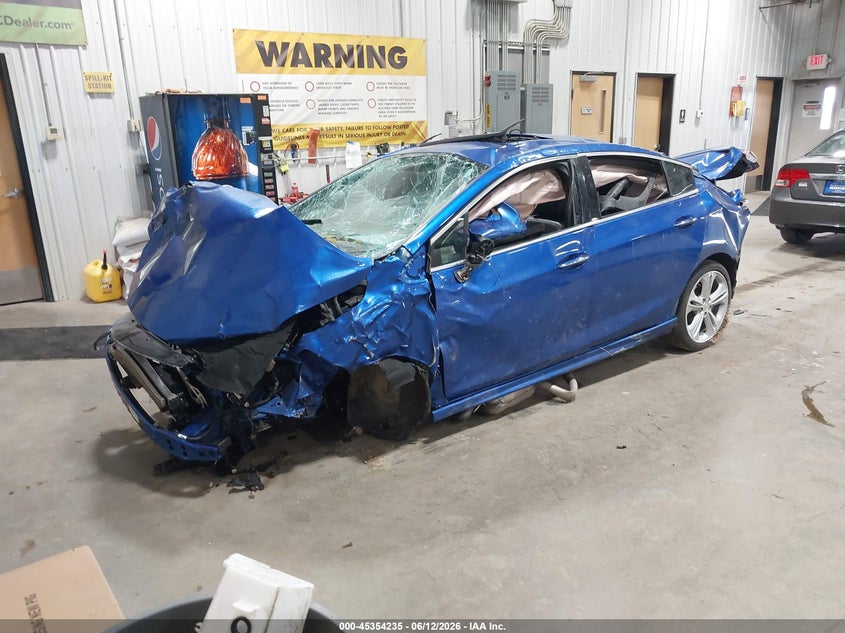 2016 Chevrolet Cruze VIN 1G1BG5SM3G7247895 IAAI salvage auction — ROLLOVER, Salvage (North Dakota), sold $225 on 2026-07-09 (photo 2)