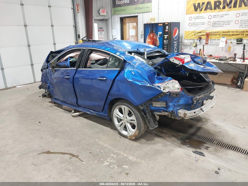 2016 Chevrolet Cruze VIN 1G1BG5SM3G7247895 IAAI salvage auction — ROLLOVER, Salvage (North Dakota), sold $225 on 2026-07-09 (photo 3)
