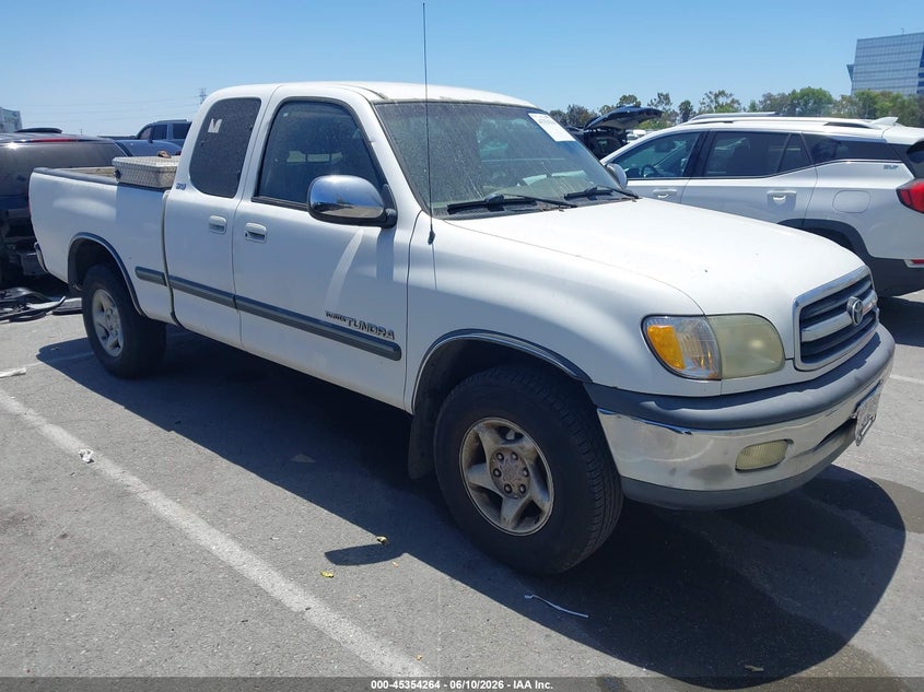 2001 Toyota Tundra VIN 5TBRT34141S205427 IAAI salvage auction — REAR END, Salvage (California), sold $1,650 on 2026-07-08 (photo 1)