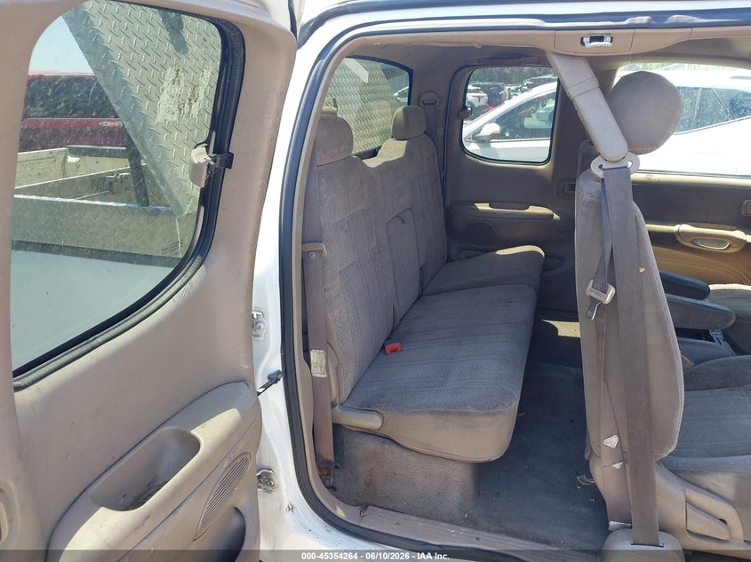 2001 Toyota Tundra VIN 5TBRT34141S205427 IAAI salvage auction — REAR END, Salvage (California), sold $1,650 on 2026-07-08 (photo 8)