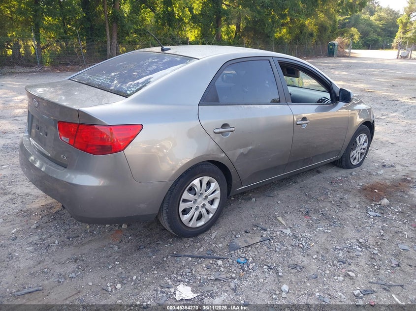 2012 Kia Forte VIN KNAFU4A25C5547517 IAAI salvage auction — FRONT END, Salvage (Georgia), sold $350 on 2026-07-17 (photo 4)